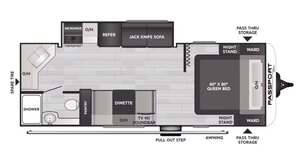 2025 Keystone RV Passport Classic 224RK
