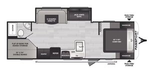 2025 Keystone RV Passport Classic 264BH