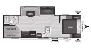 2025 Keystone RV Passport Classic 264BHWE