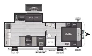 2025 Keystone RV Passport Super Lite 2450RK