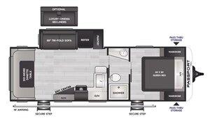 2025 Keystone RV Passport Super Lite 253RDWE