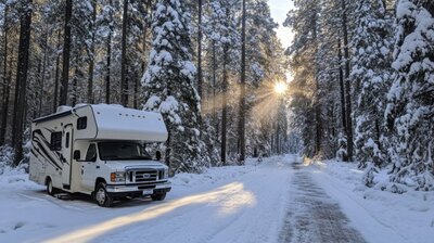 Winter RV Tips: Stay Warm and Travel Safely