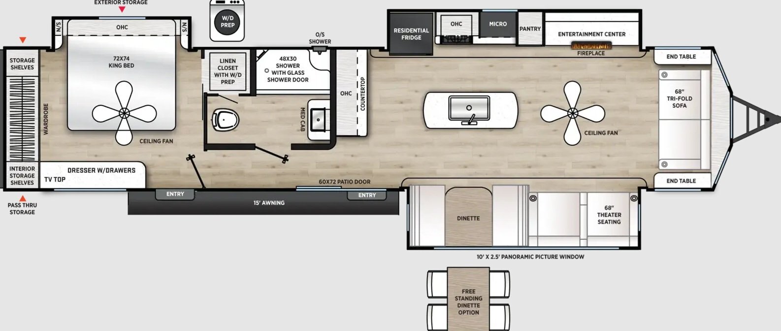 2027 Coachmen Catalina Destination Series 39MKTS