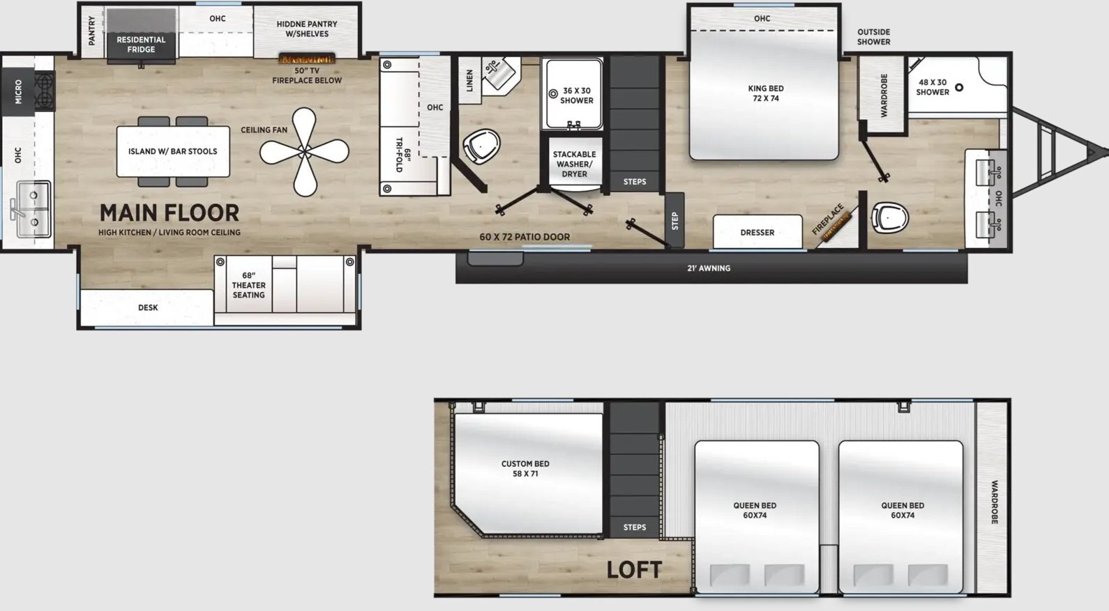 2027 Coachmen Catalina Destination Series 45CONDO