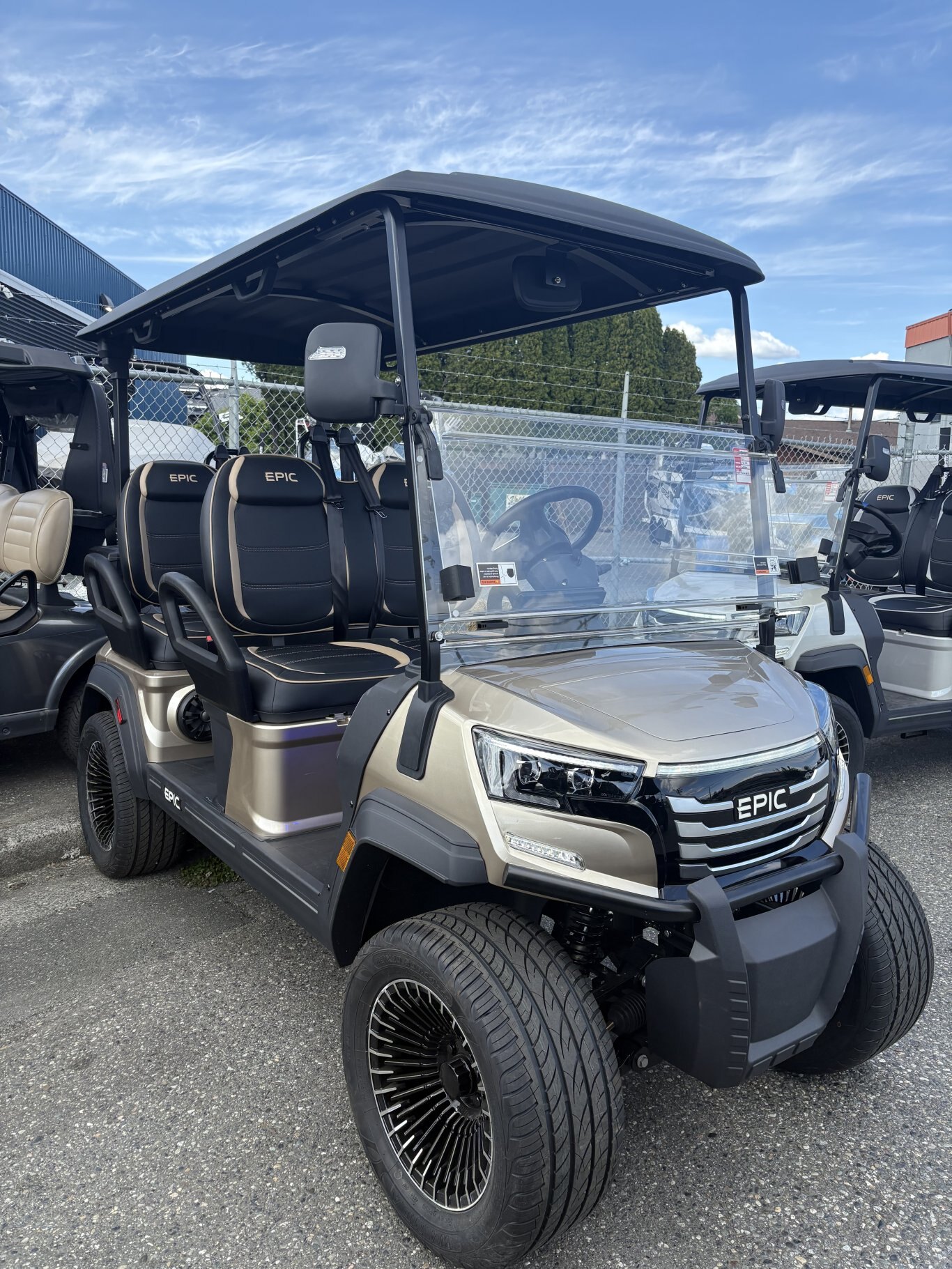 2025 EPIC FX 40 LSV Luxury 4 Passenger Street Legal Kit Golf Cart – Fully Electric & Fully Loaded! ***NO PAYMENTS UNITL APRIL WITH FREE STORAGE *****