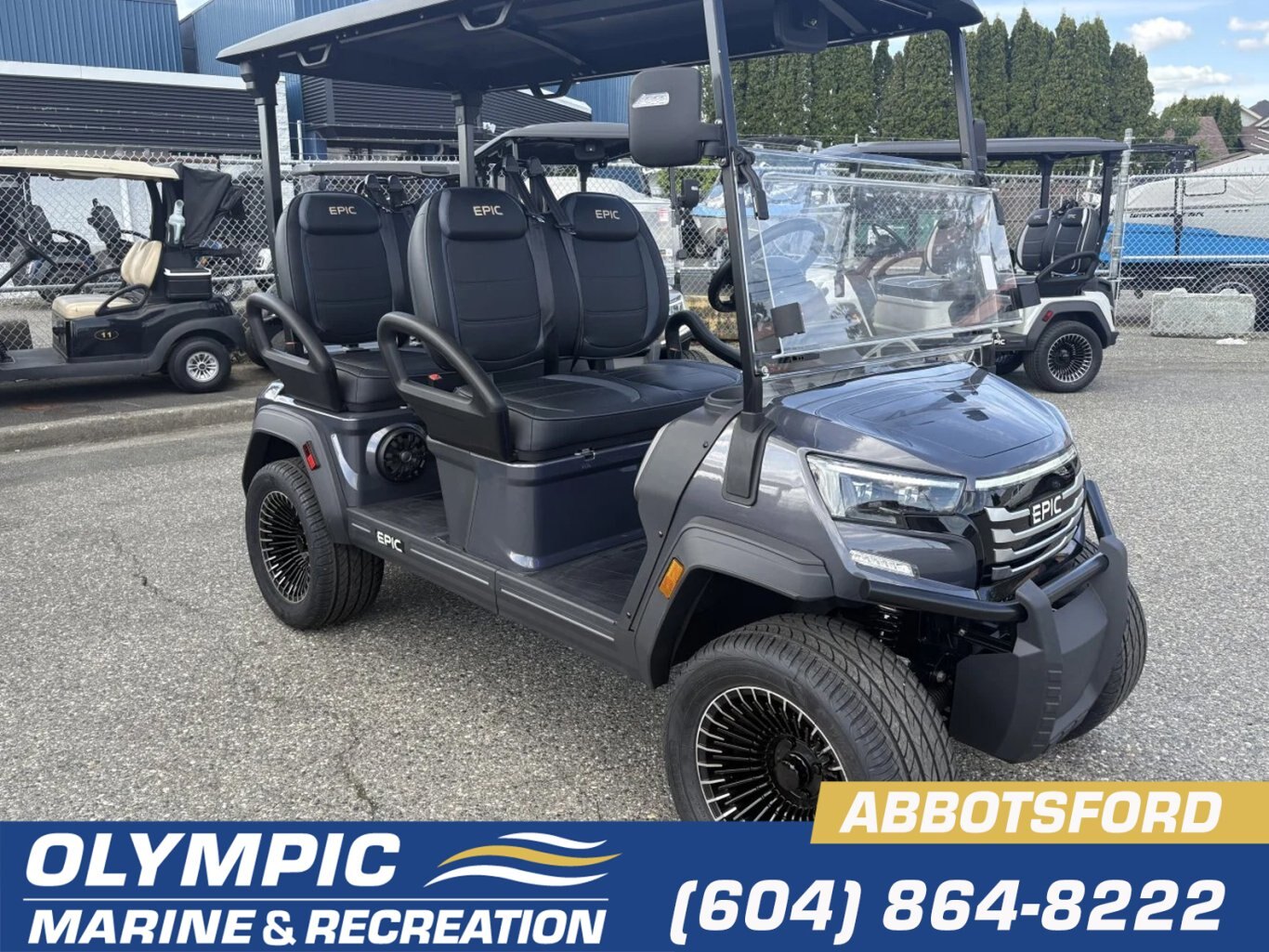 2025 EPIC FX 40 LSV Luxury 4 Passenger Street Legal Kit Golf Cart – Fully Electric & Fully Loaded! ***NO PAYMENTS UNITL APRIL WITH FREE STORAGE *****