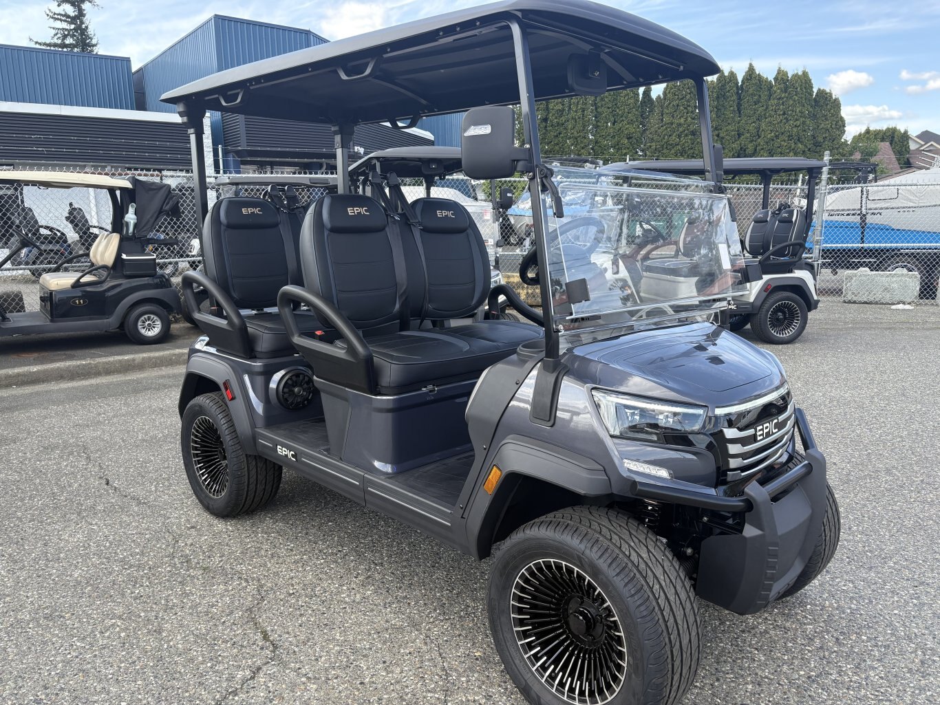 2025 EPIC FX 40 LSV Luxury 4 Passenger Street Legal Kit Golf Cart – Fully Electric & Fully Loaded! ***NO PAYMENTS UNITL APRIL WITH FREE STORAGE *****