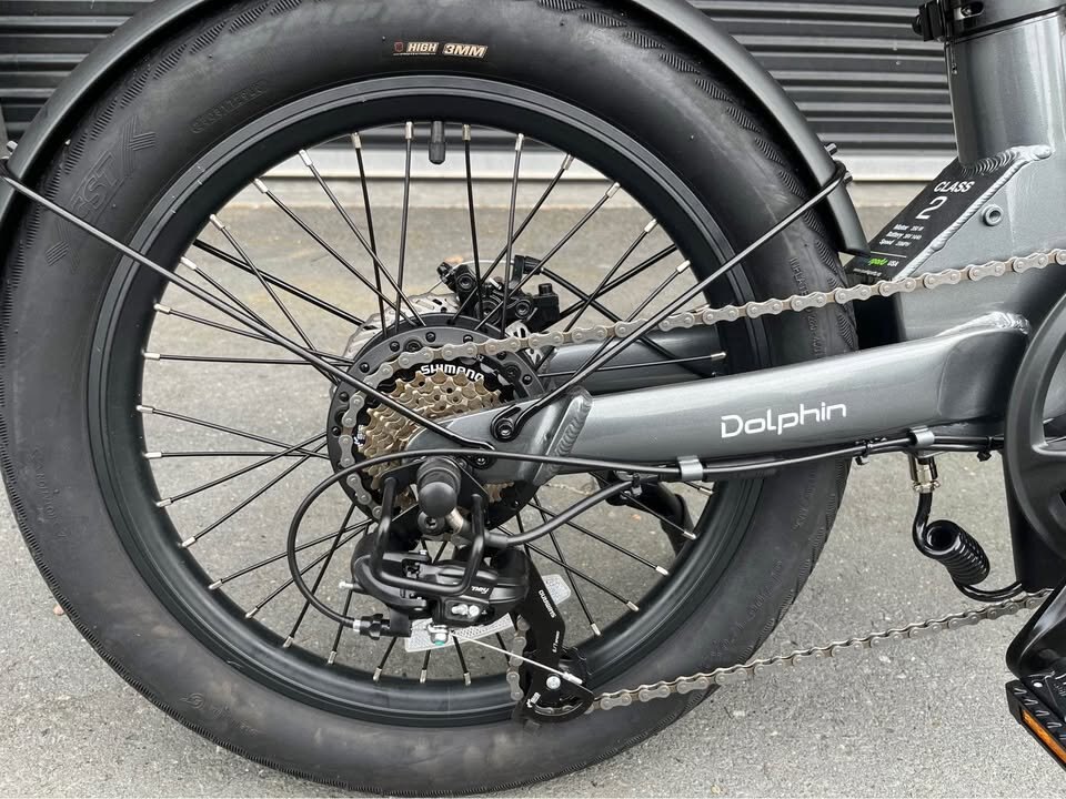 Qualisports Dolphin Folding compact E Bike