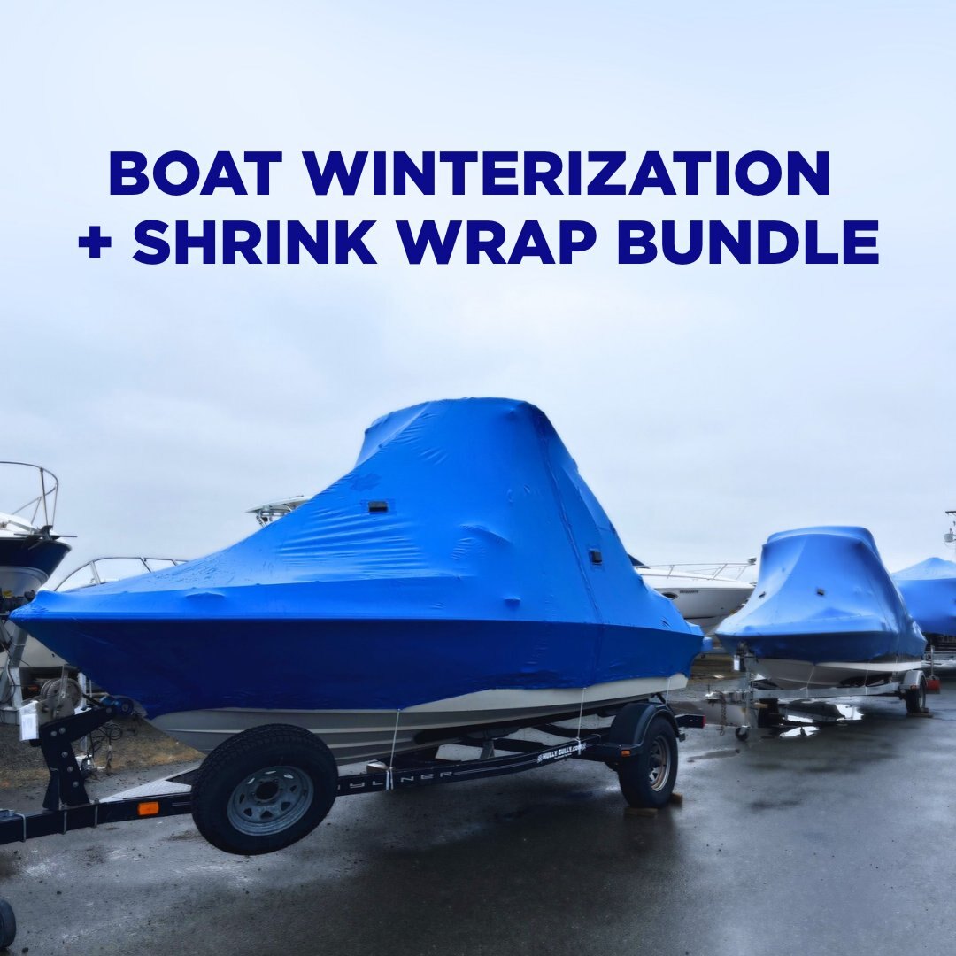 Boat Winterization + Shrink Wrap Bundle