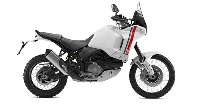 2025 Ducati DesertX Star White Silk
