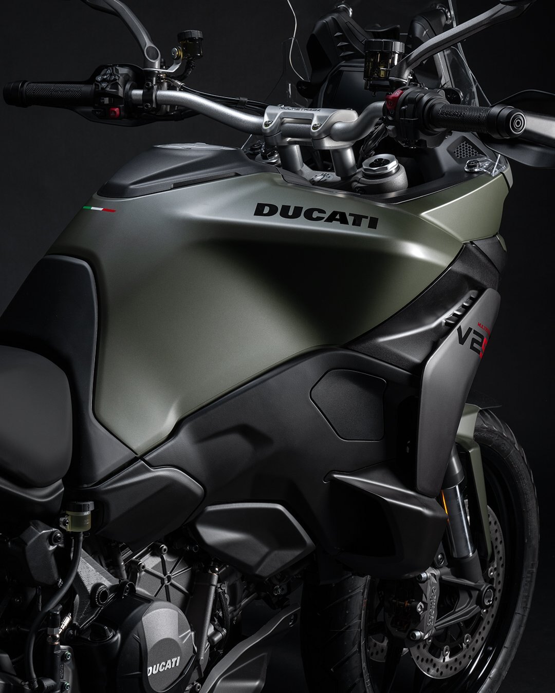 2025 Ducati Multistrada V2 S Storm Green