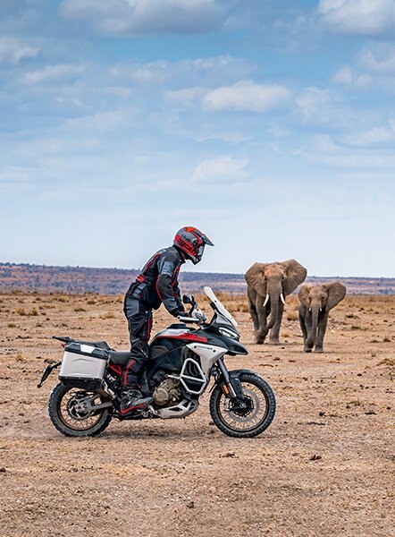 2025 Ducati Multistrada V4 Rally Ducati Red