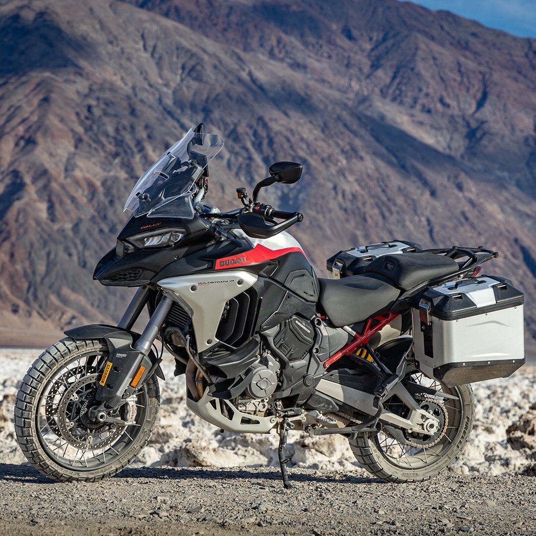 2025 Ducati Multistrada V4 Rally Ducati Red