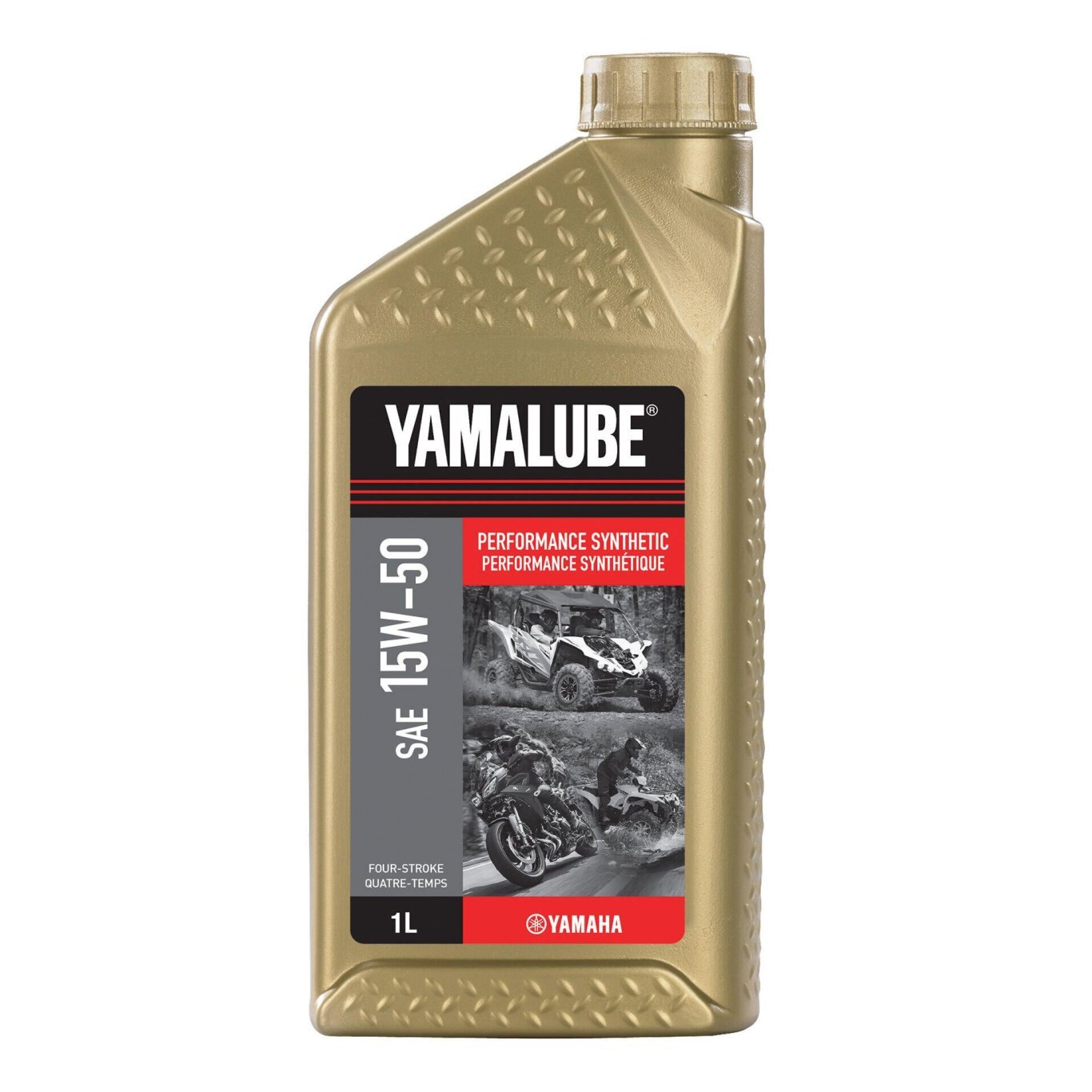 YAMALUBE 15W50 SYNTHETIC MOTORCYCLE/ATV OIL 1 LITRE