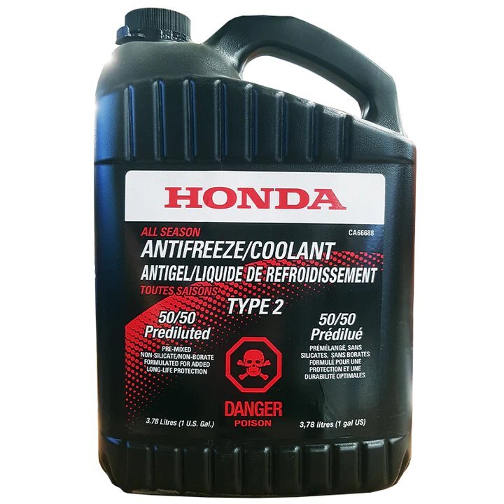Genuine Honda Type 2 Coolant 50/50 Pre Mix