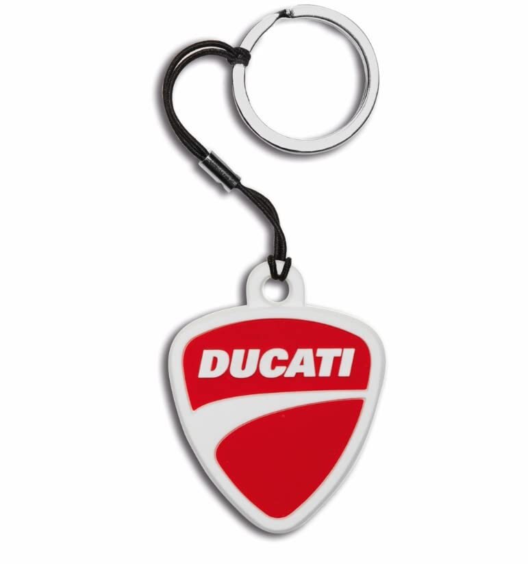 DUCATI SHIELD RUBBER KEYCHAIN