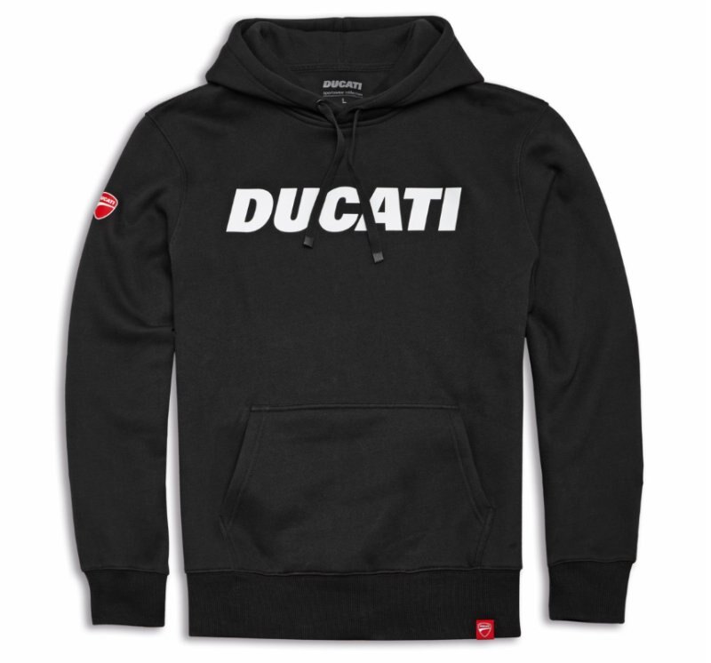 DUCATIANA SWEATSHIRT W/HOOD BLACK