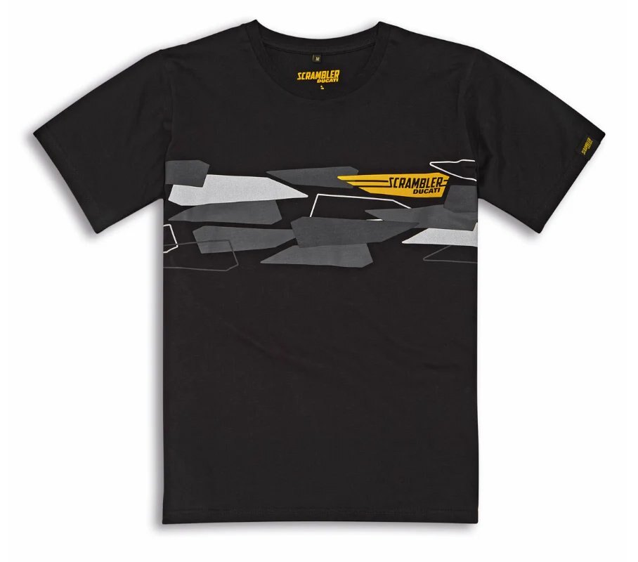 SCR WING BLACK T SHIRT