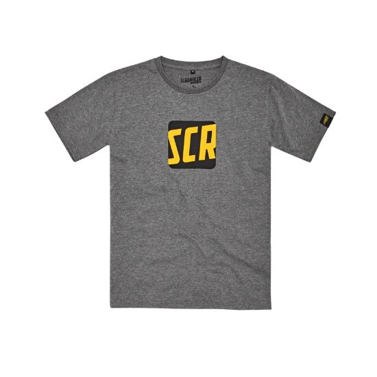 SCR ICON GREY T SHIRT