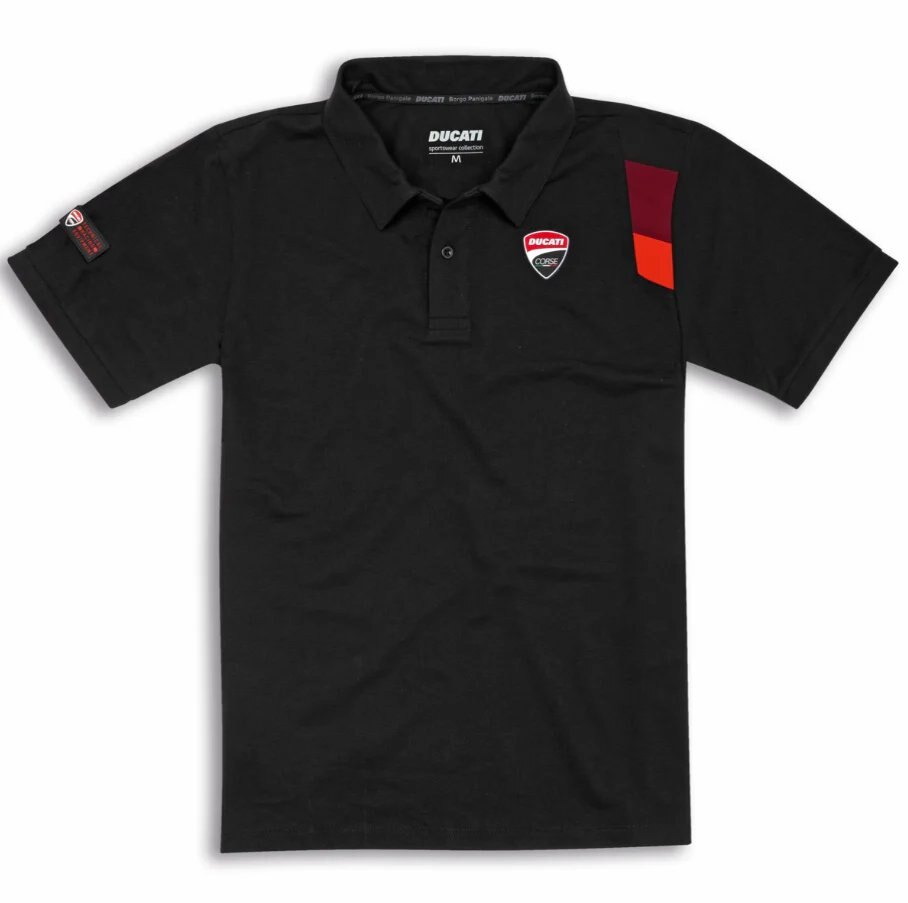 DC SPORT BLACK POLO SHIRT