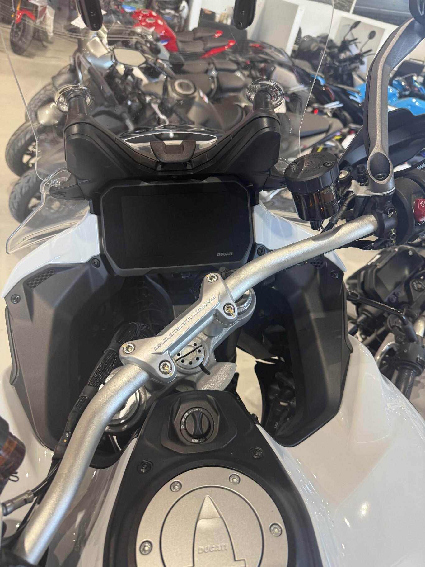 2023 Ducati Multistrada V4 S White