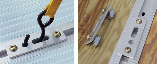 Triton Flush Tie Down with Quickslide Attachment