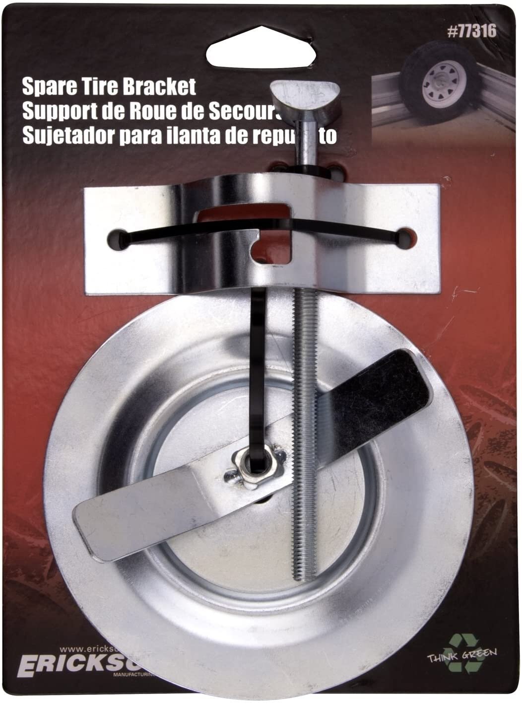 Erickson Spare Tire Bracket