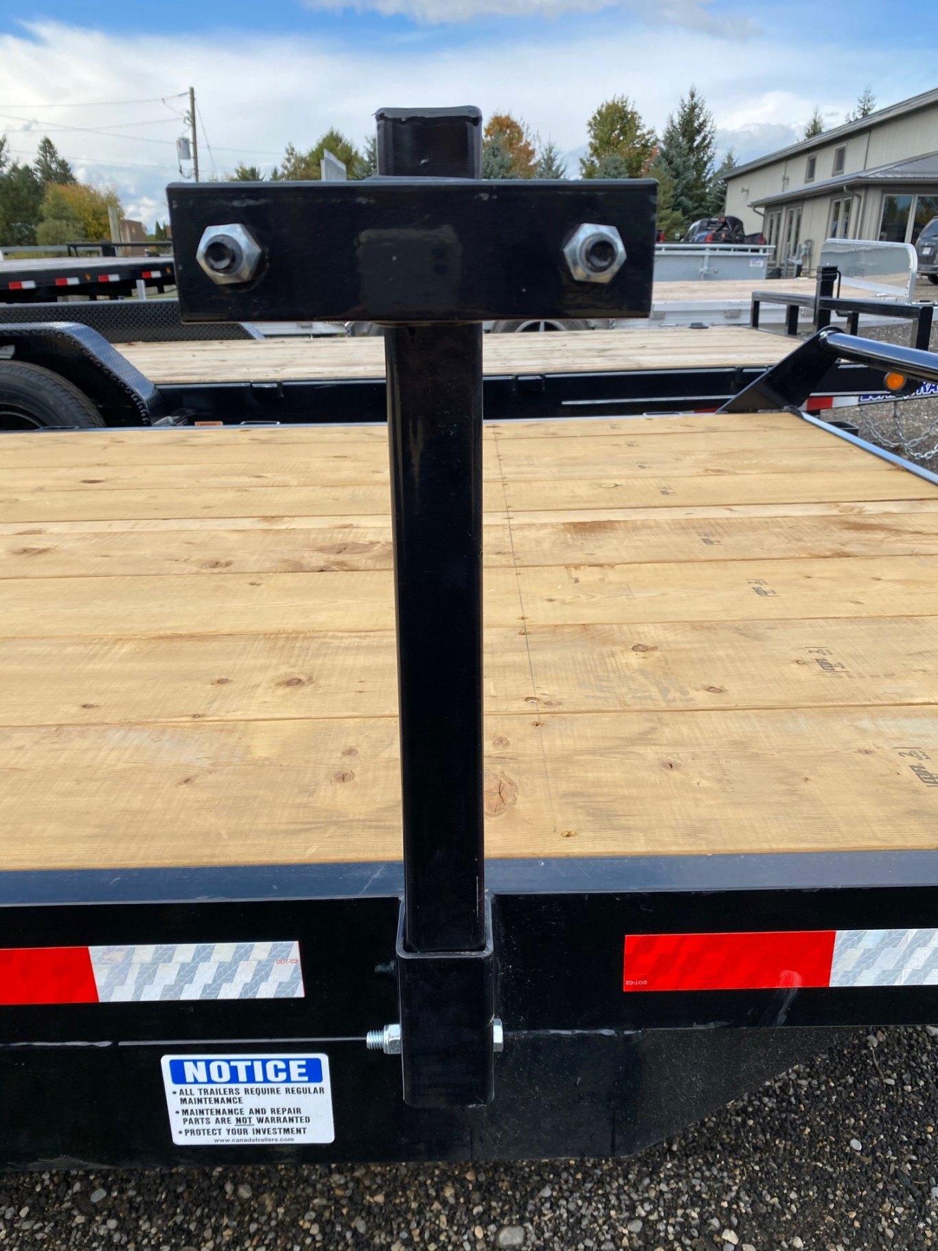 Canada Trailers Steel Spare Tire Mount