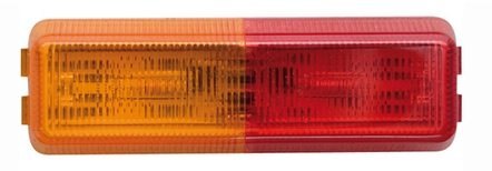 4 LED Red/Amber Fender Light