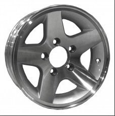 13 5 Bolt Aluminum Star Rim