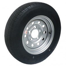 12 ST145/R12 E10 On 5 Bolt Wheel Silver