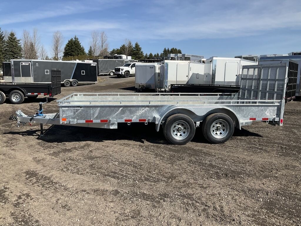 2026 Canada Trailers 82x16 3.5 Ton Galvanized Landscape Trailer