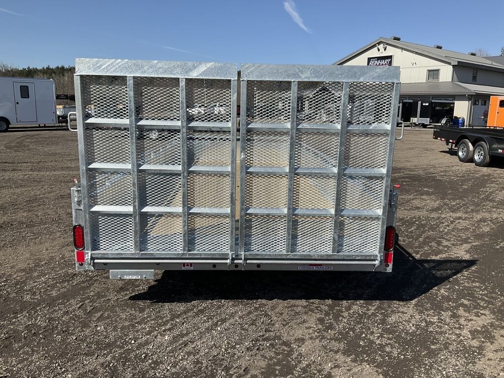 2026 Canada Trailers 82x16 3.5 Ton Galvanized Landscape Trailer