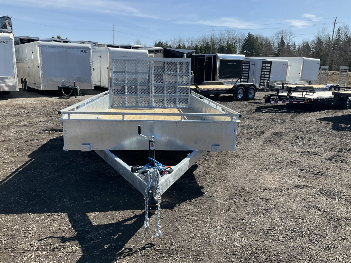 2026 Canada Trailers 82x16 3.5 Ton Galvanized Landscape Trailer