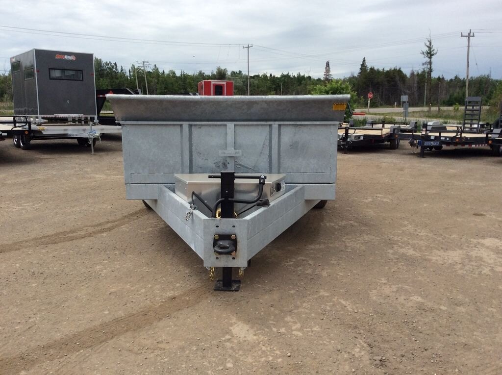 2026 Canada Trailers 83x16 10.5 Ton Galvanized Dump Trailer