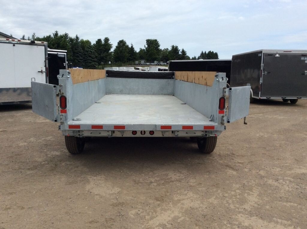 2026 Canada Trailers 83x16 10.5 Ton Galvanized Dump Trailer