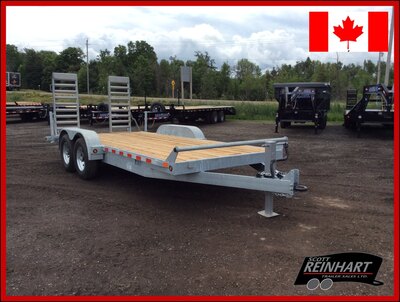 2026 Canada Trailers 82x18 7 Ton Galvanized Equipment Trailer