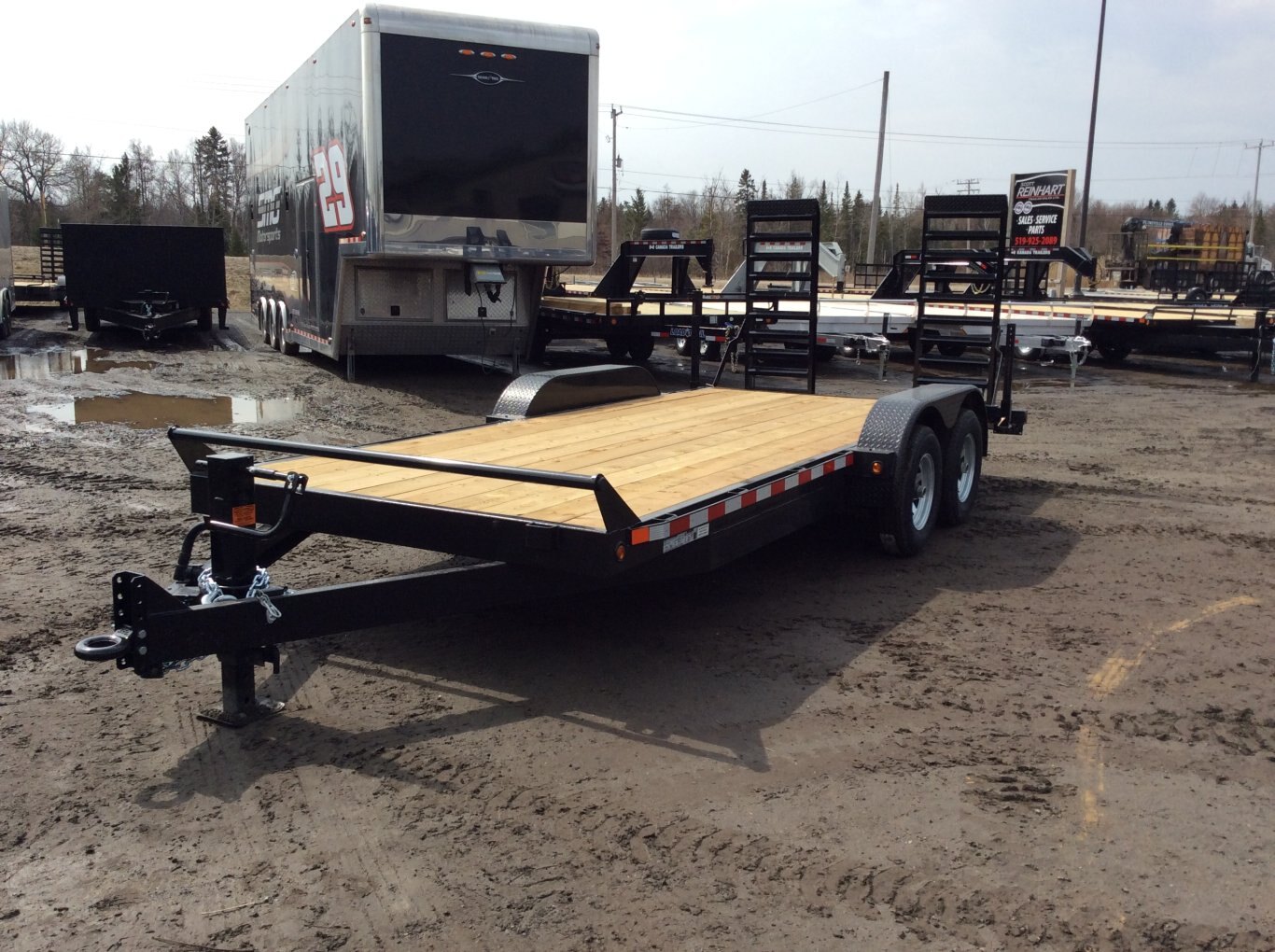 2026 Canada Trailers 82x18 5 Ton Equipment Trailer