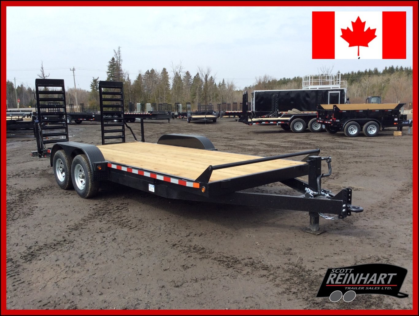 2026 Canada Trailers 82x18 5 Ton Equipment Trailer