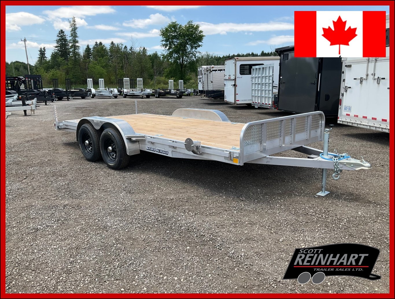 2026 Strong Haul 82x20 5 Ton All Aluminum Car Hauler