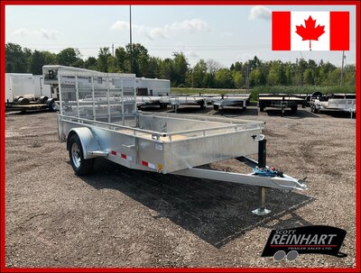 2026 Canada Trailers 6x12 HD Galvanized Utility Trailer