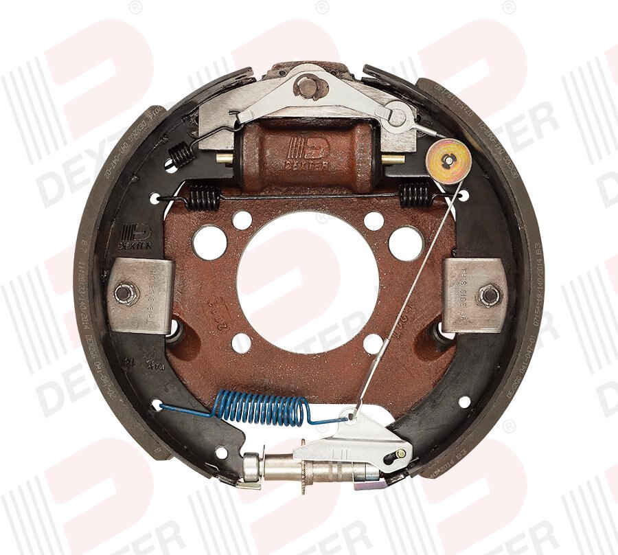 LH Dexter 12 1/4 x 3 3/8 Brake Assembly