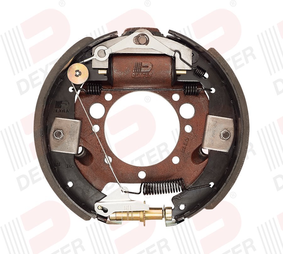 RH Dexter 12 1/4 x 3 3/8 Brake Assembly