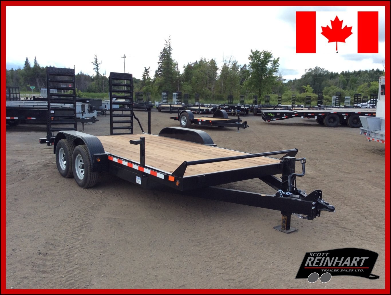 2026 Canada Trailers 82x16 5 Ton Equipment Trailer