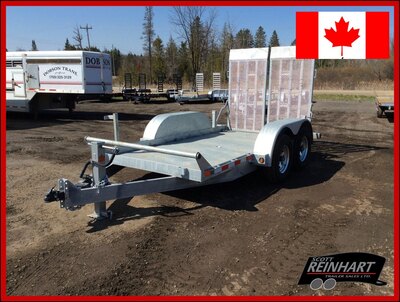 2025 Canada Trailers 6x12 5 Ton Galvanized Scissor Lift Trailer