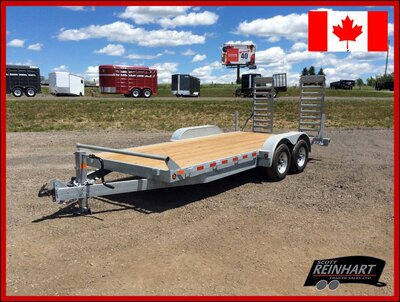 2026 Canada Trailers 82x18 5 Ton Galvanized Equipment Trailer