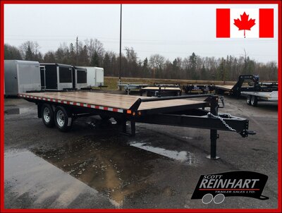 2026 Canada Trailers 8.5x20 7 Ton Deckover Equipment Trailer