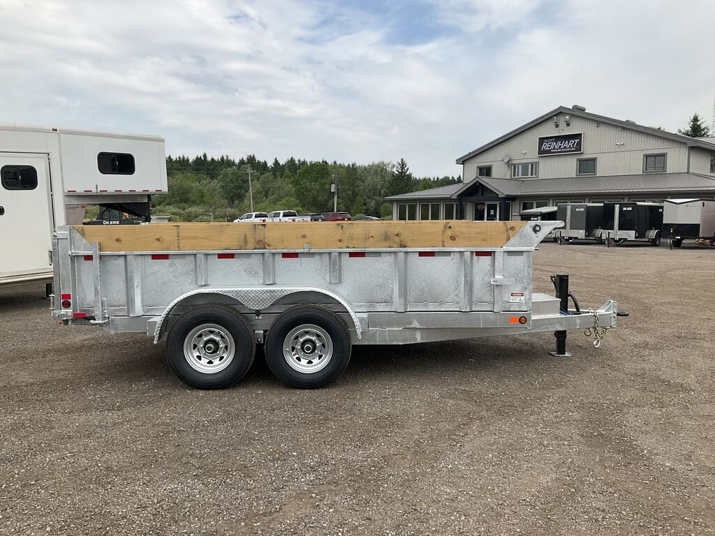 2025 Canada Trailers 83x14 7 Ton Galvanized Dump Trailer