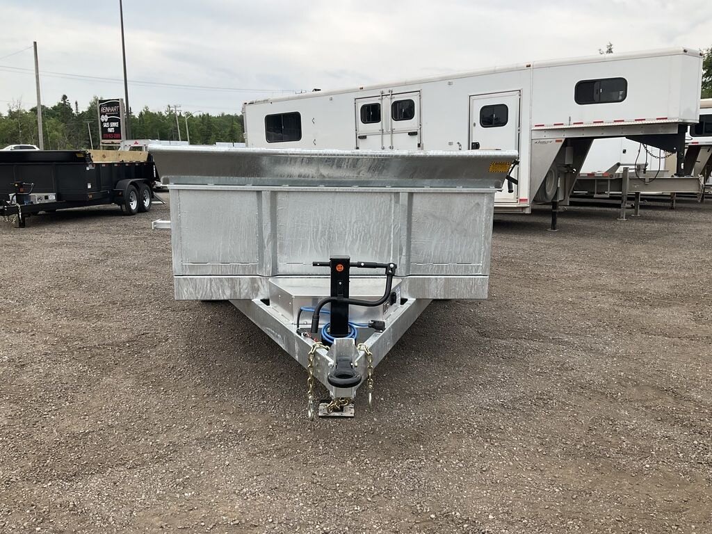 2025 Canada Trailers 83x14 7 Ton Galvanized Dump Trailer