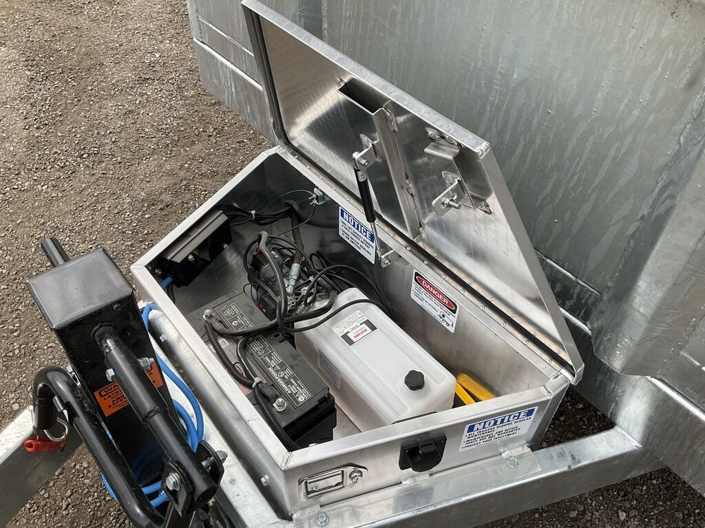 2025 Canada Trailers 83x14 7 Ton Galvanized Dump Trailer